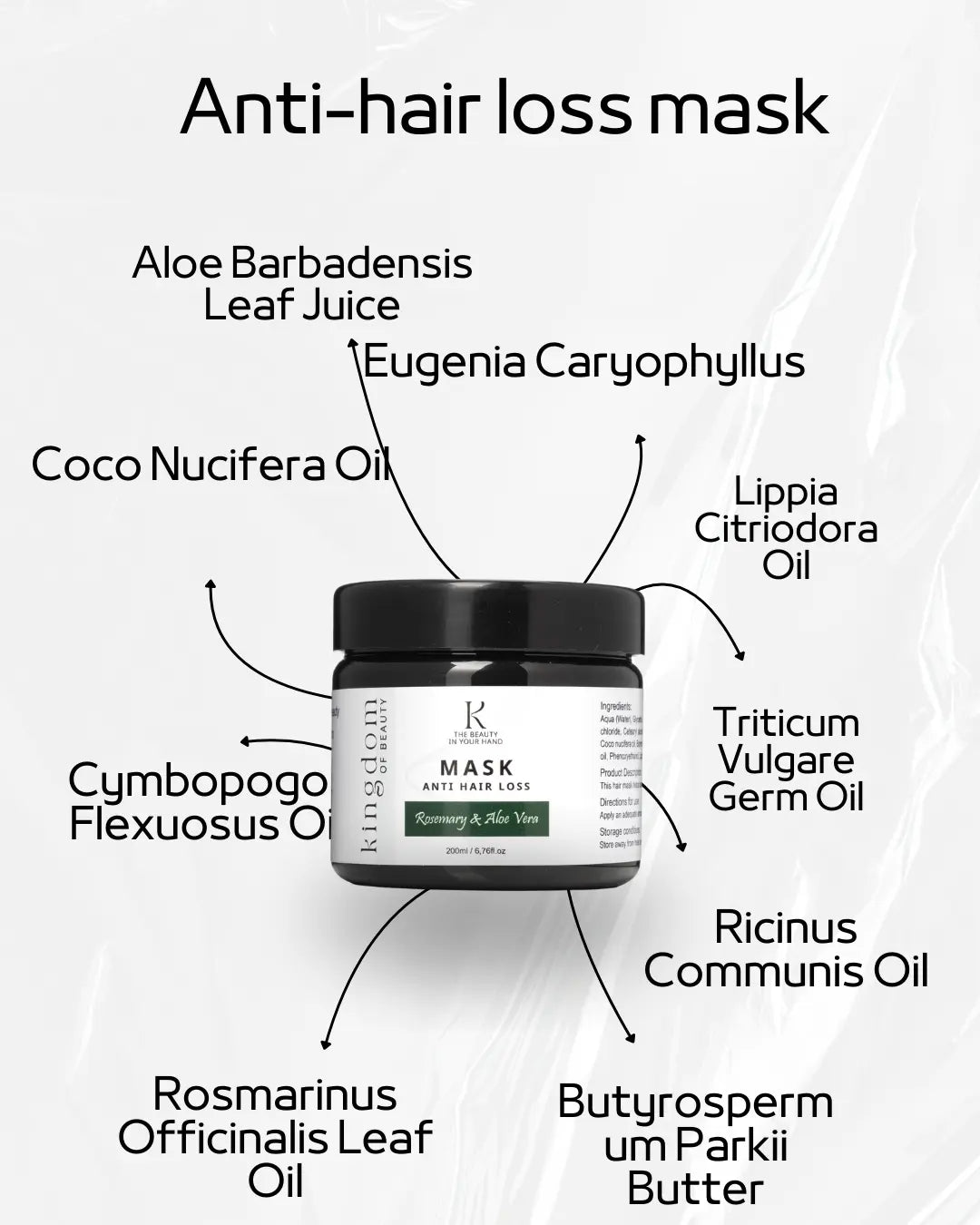 Masque cheveux romaine - kingdomofbeauty